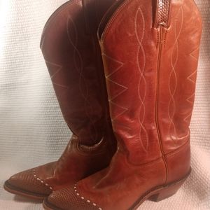 Tony Lama Women's Shoe - Emilia Lizard Wing Tip